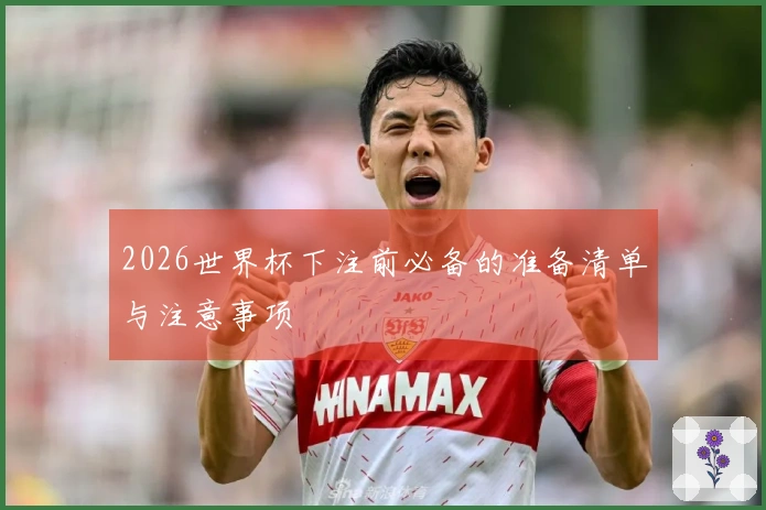 2026世界杯下注前必备的准备清单与注意事项