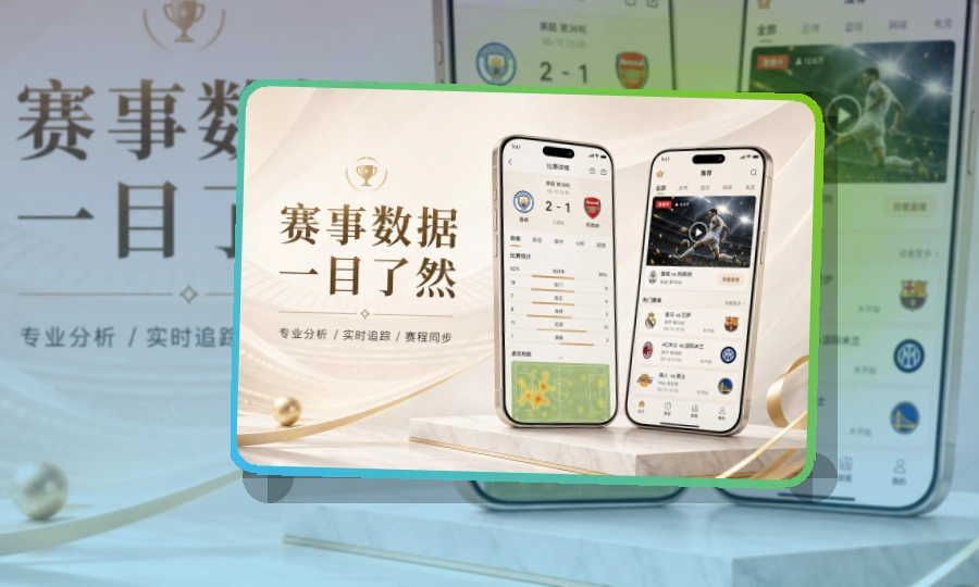 比赛日看板 · 直播比分App · 临场看赛少走弯路界面展示